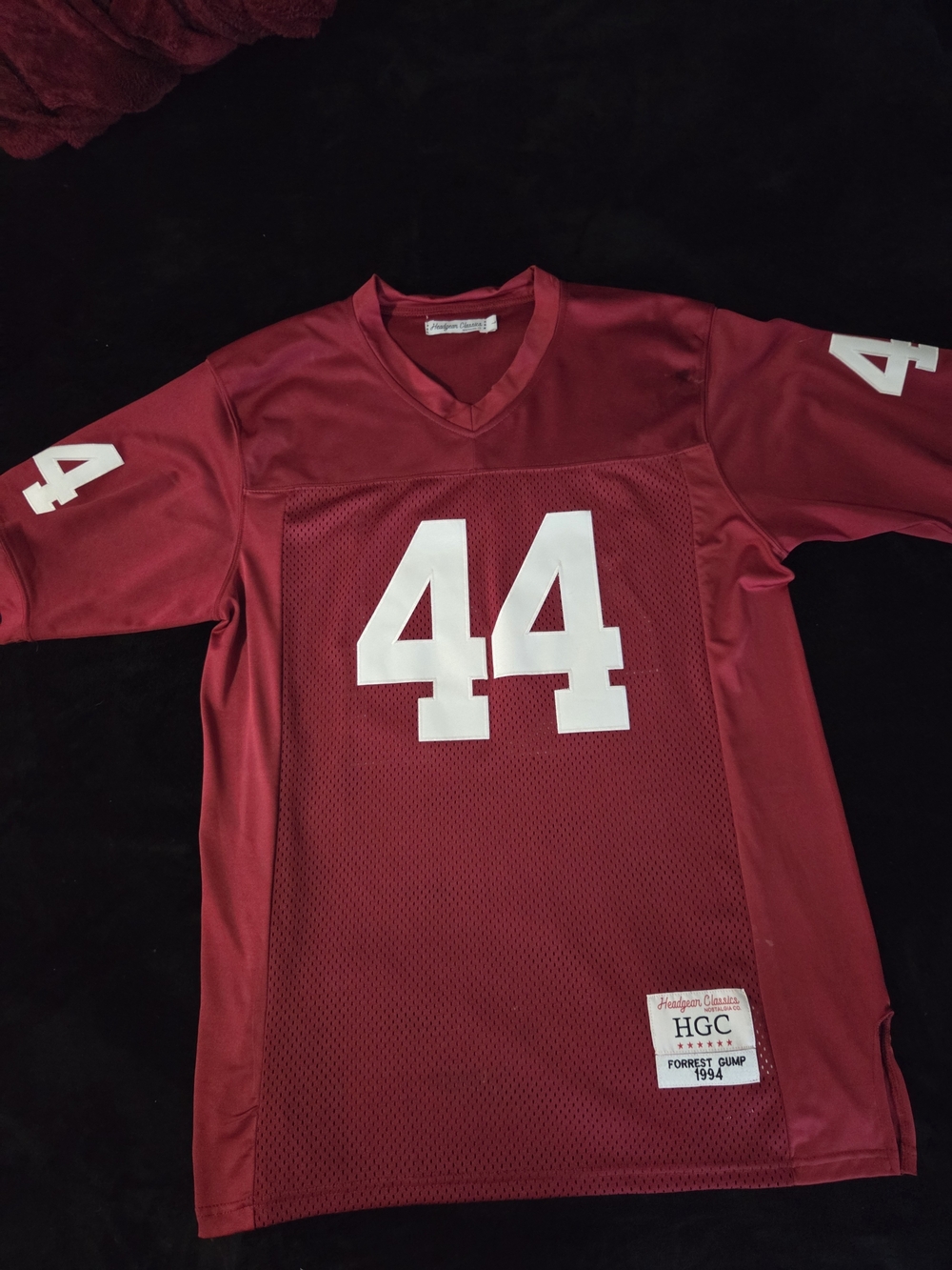 Forrest Gump HGC '44' Red Football Jersey
